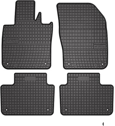OMAC Gummi Fußmatten kompatibel mit Volvo V60 2018-2025 Automatten Gummi Schwarz 4tlg