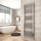 Heilmetz Towel Radiator Towel Rail, 1600 x 500mm Heated Towel Rail Bathroom Radiators, 30 Bars Towel Warmer Central Heating Radiator Chrome