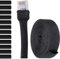 MarketConnect® Gaine Thermo-Rétractable Tressée Ø 50mm, L 4m • Protection Avancée pour Câbles • RAPPORT 2:1