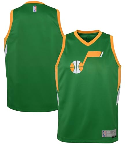 Outerstuff NBA Youth 8-20 Alternate Earned Edition Swingman Primary Logo Team Jersey, Utah Jazz, 8