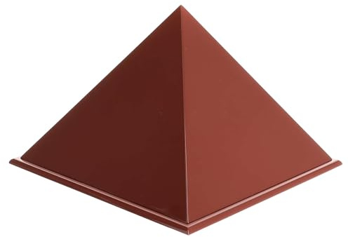 Holyart Pyramid urn Glossy red Lacquered Smooth 5L