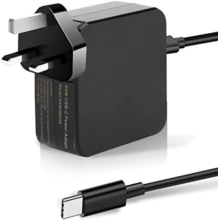 65W USB C Charger, USB C Laptop Charger for Huawei Matebook D14 D15, ASUS ZenBook 14 Chromebook ASUS, Lenovo ThinkPad, MacBook Pro MacBook Air, HP Dell Acer Google Chromebook, And More Type C Devices