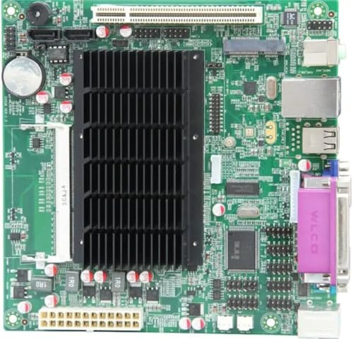 AC62550-VEC Original Fanless Mini ITX Mainboard per Intel Atom D2550 CPU IPC SBC Scheda madre incorporata Cedarview con 2* COM LAN LPT LVDS