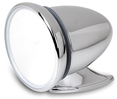 Hansen Styling Parts Universeller Oldtimer Außenspiegel - Chrom - 1 Stück passend für Fahrer- und Beifahrerseite
