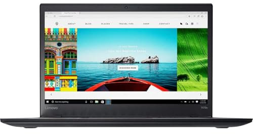Lenovo Thinkpad T470s Ordinateur portable professionnel 14 FHD Notebook Intel Core i7-6600U 20 Go de RAM SSD 512 Go Clavier américain Windows 10 Pro (reconditionné)