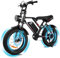 Bicicleta EléCtrica, Potente Motor, Doble SuspensióN 50,8CM NeumáTico, 48V 17.5Ah, AutonomíA De 50KM, Adecuada para Ebike para Adultos De CercaníAs Y Todoterreno, 150KG con Una Carga MáXim(Negro)