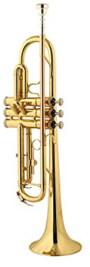 B-Trompete/Blechhorn Musikinstrument/Kinder Erwachsene Anfänger Prüfung Phosphorbronze Blasrohr Professionelle Leistung Blaskapelle Schulkonzert Musikliebhaber