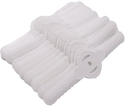 Sarngk Lot de 20 lames de tondeuse à gazon en plastique Accessoire de jardin