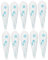 KICHOUSE 12 Piezas Orina desechable Embudo de orina Femenina Orinal portatil para Adultos Elementos Esenciales de Senderismo para Mujeres urinario Femenino a Prueba de derrames baño Papel