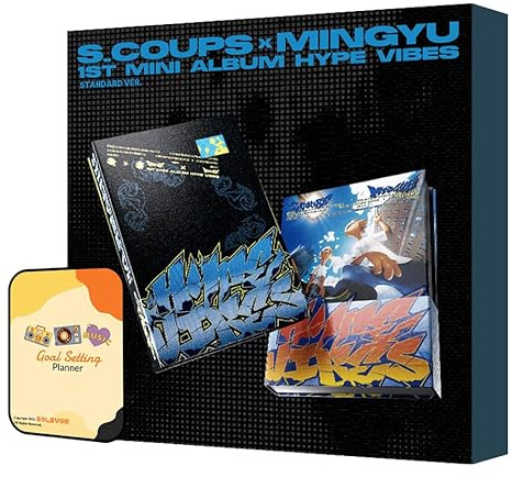 S.COUPS X MINGYU (SEVENTEEN) HYPE VIBES Album [BUDDY VER. (Standard ver.)]+Pre Order Benefits+BolsVos Exclusive Idol-Inspired Digital Merches