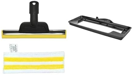 BJNUYLKERD Compatible For Aimee Squeegee Nozzle, Carpet Glider, Mop Cloths For Karcher SC1 SC2 SC3 SC4 SC5 Steam Cleaner