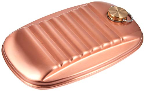 Shinko-do pure copper hot water bottle with bag 2.3 LS-9395 by Shinko metal
