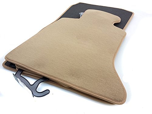Fußmatten 5er F10 F11 M5 Premium Velours Automatten Original Qualität Autoteppich 4-teilig Beige