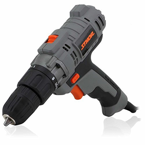 STHOR® Schraub- und Bohrmaschine mit Drehmoment 300 Watt Typ 78990