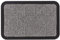 Carpido Fußmatte Außen & Innen - 25x60 cm - Silber Muster - Sauberlauf Türmatte rutschfest - Schmutzfangmatte sehr strapazierfähig - Fussmatte aussen Stufen