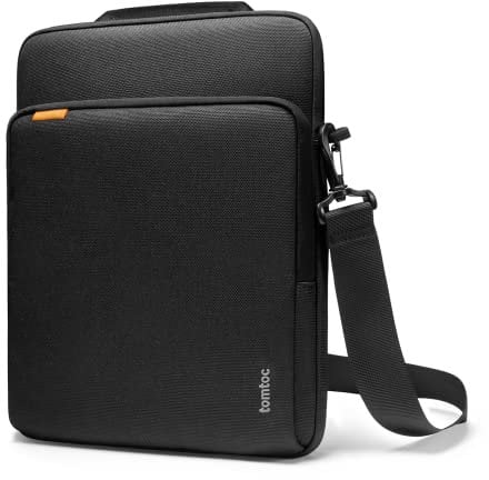 tomtoc 360 Protective Laptop Shoulder Case Designed for 14-inch MacBook Pro M4/M3/M2/M1 Pro/Max A3112 A3401 A3185 A2992 A2918 A2779 2024-2021, Water-Resistant Well-Organized Sleeve Bag with Handle