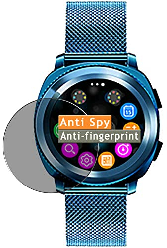 Vaxson Anti Spy Schutzfolie kompatibel mit Microwear L2 Smartwatch smart watch Display folie folien Displayschutzfolie ( nicht Panzer Schutz Glas folie SchutzGlas nicht PanzerGlas ) Neue