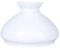 Petroleumglas opal weiß Ø 234mm Lampenglas Ersatzglas Petroleumlampe Glasschirm E27