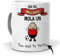 mundohuevo Taza Personalizada con Texto. Regalo Original. Ser del Mallorca Mola un Huevo con Nombres. Haz