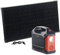 revolt Fensterbank Solar: Fensterbank-Solarkraftwerk: Powerstation mit 60-W-Modul, 155 Wh, 100 W (Solaranlage, Mini-Solaranlage, Solaranlagen Komplett Set)