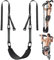 Kipika Pull Up Bands with Dip Belt - Adjustable Resistance for Chin Ups, Body Stretching & Strength Training - Heavy Duty Elastic Straps & Metal Chain - For Men & Women of All Fitness Levels