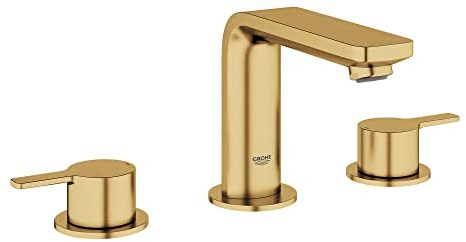 GROHE 20578GNA Lineare Badezimmer-Wasserhahn, gebürsteter kühler Sonnenaufgang