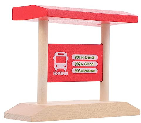 STOBOK Spielbahnsteig Bahnsteig Aus Spielzeug Für Den Bahnsteig Lustiger Bahnsteigmodus Modellbahn Aus Schienenrätsel Holzeisenbahn-bauspielzeug Puzzle Hölzern Spieltisch