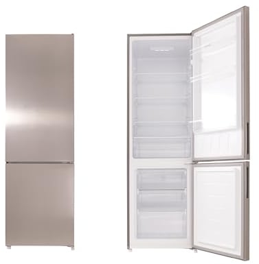 respekta Frigo-congelatore combinato a libera installazione/frigorifero con 187 L di capacità/congelatore con 75 L di capacità/Low-Frost/funzione di congelamento rapido / KG176IX-37