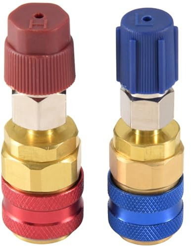 NISHZHU Hoch und Niedrig Seite Erweiterung Adapter R134A Freon Schnell Kupplung Adapter Automotive Klimaanlage ZubehöR für für