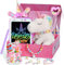 Einhorn Geschenke für Mädchen Einhorn Kuscheltier LCD Maltafel Zaubertafel Zauberstab Stirnband Haarspangen Schmuck Set Einhorn Plüschtier Spielzeug Geschenk für Kinder Mädchen 3 4 5 6 7 8+ Jahre