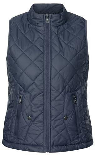 Rock Creek Damen Weste Steppweste Übergangsweste Leicht Damenweste Frauen Westen Stepp Westen Daunenweste Thermoweste D-506 Navy M