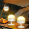 Dehobo Aufladbare E27 Glühbirne mit Fernbedienung - Wiederaufladbare Glühbirne mit Magnetisch - 9W LED USB Birne mit 3 Farbtemperaturen Dimmbare, Timing-funktion, Outdoor Notlicht (2 Stück)