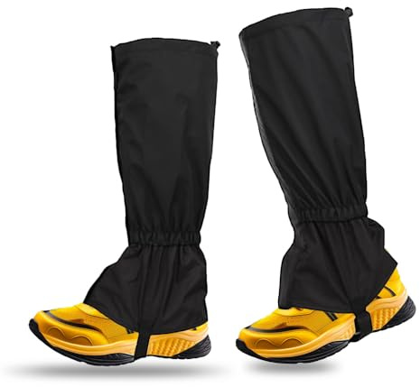 Mtlhbcg Gamaschen Kinder Wasserdicht,Winter Kinder Gamaschen Schnee Wandern,Gamaschen Verstellbare,Outdoor Gamaschen,Schutz gegen Schnee,Regen,Schlamm,Wind,für Radfahren Snowboarden Wandern Klettern