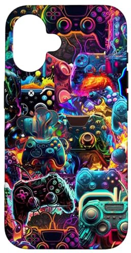 Gamer Aesthetic Graphic Gaming Video Games Boys Teens Summer Case for iPhone 16