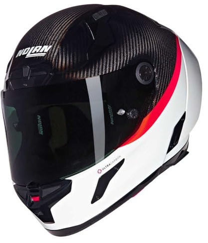 NOLAN Helmet X-804 RS D.O.C. 346 M, Carbon / White | Beschlaghemmend