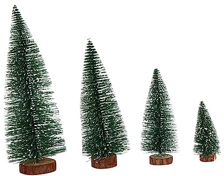 Garneck 1 Pc mini albero di natale decorazioni natalizie da scrivania alberi di natale da tavolo albero natale pvc albero natale artificiale passamaneria decorativa ornamento di natale