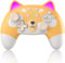 Switch Pro Controller, Wireless Switch Controller für Switch OLED/Switch Lite/PC, 6-Achsen-Bewegung, Niedlicher Welpe Switch Pro Controller mit Vibration, Switch Controller mit Turbo