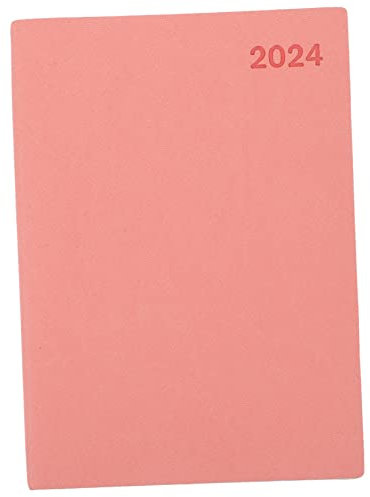 Tagesplaner Rosa für Schule und Studium, Notizbuch Englischer