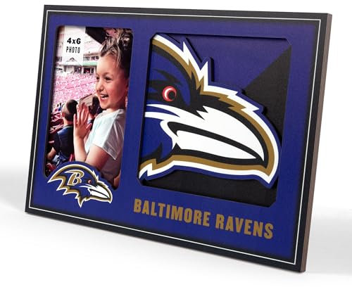 YouTheFan NFL Seattle Seahawks 3D Logo Bilderrahmen