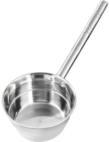 Glixoft Louche À en Acier Inoxydable, Grande Capacité, De Qualité Commerciale, À Long Manche, Louche À, Cuillère À Soupe De Cuisine, Cuillère À Nourriture pour Soupes, Liquides