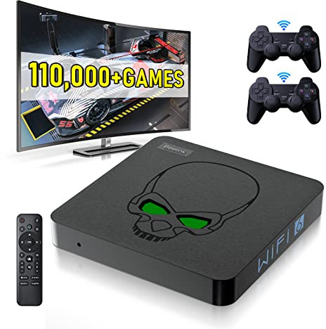 Retro Game Console - Plug & Play Video Game Console for TV with 110,000+ Built-in Games on 256GB SD Card - Ultimate Gaming Experience for All Ages