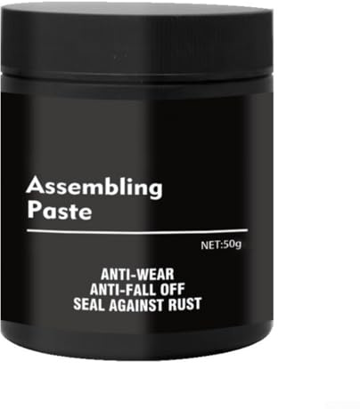 Graisse étanche pour moyeu de vélo 50 g pour VTT et vélo de route, lubrifiant à base de silicone pour roulements, fourches et pièces filetées, anti-usure, anti-desserrage, performance d'étanchéité