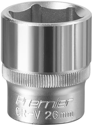 Sealey S1226 Walldrive Socket 26Mm 1/2Sq Drive