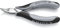 KNIPEX Elektronik-Greifzange ESD mit durchgestecktem Gelenk mit Mehrkomponenten-Hüllen spiegelpoliert 115 mm, 35 42 115 ESD