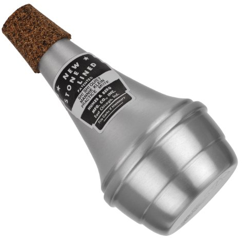 Humes & Berg 232A Stonelined Trompetendämpfer (Übungsdämpfer, Aluminium)