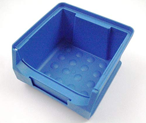 Stapelboxen Gr.1 + Gr.2 blau Made in Germany je 20 Stück