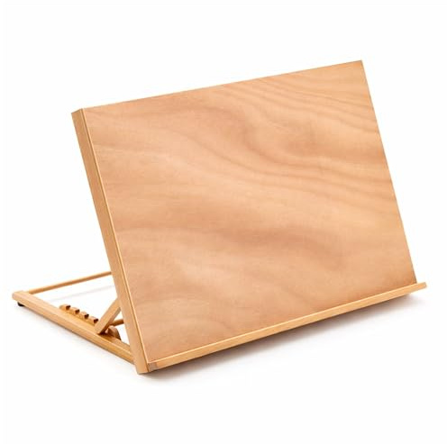 Oypla A2 Wooden Art Drawing Board Table Canvas Workstation Sketch Easel