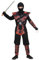 W WIDMANN MILANO Party Fashion - Kinderkostüm Drachenninja in Flammen, japanischer Krieger