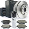 Bremsen/Bremsscheiben + Bremsbeläge vorne + Bremsenreiniger NB PARTS GERMANY 10046481