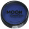 Moon Creations Maquillaje Facial y Corporal Profesional | Pintura de Color Profesional | Pintura Facial para Niños, Adultos, Disfraces, Festivales, Halloween Azul oscuro 36g